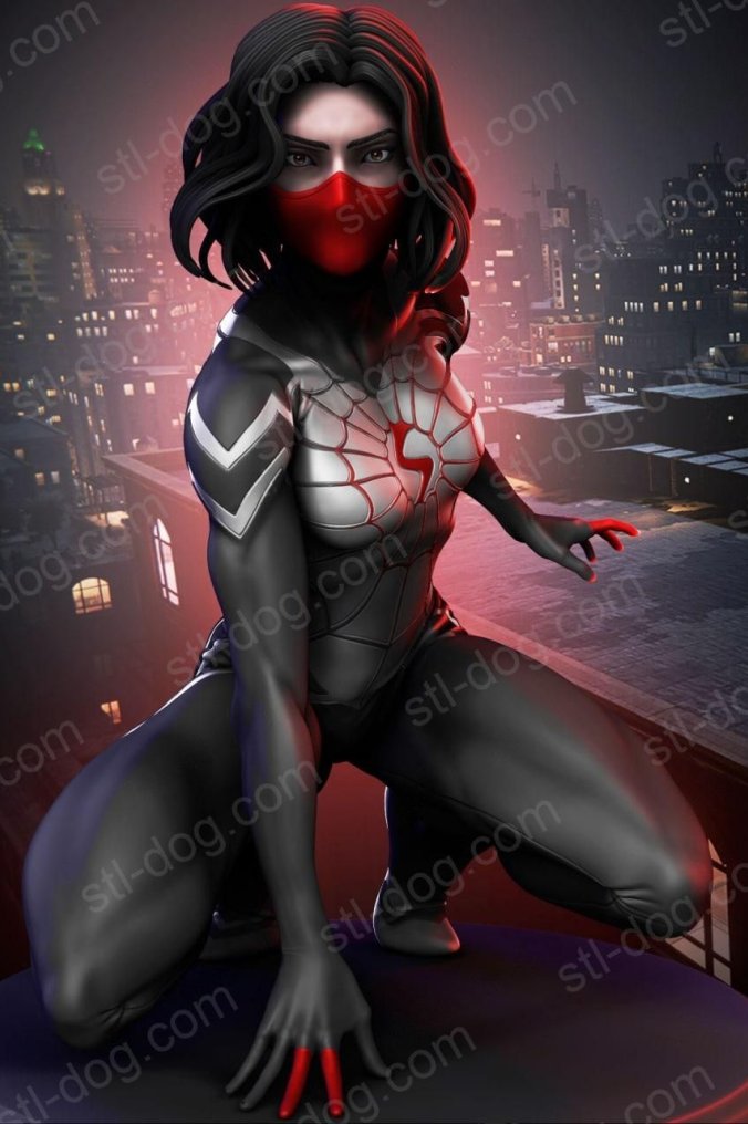 蛛丝(Silk) 3D打印模型图纸